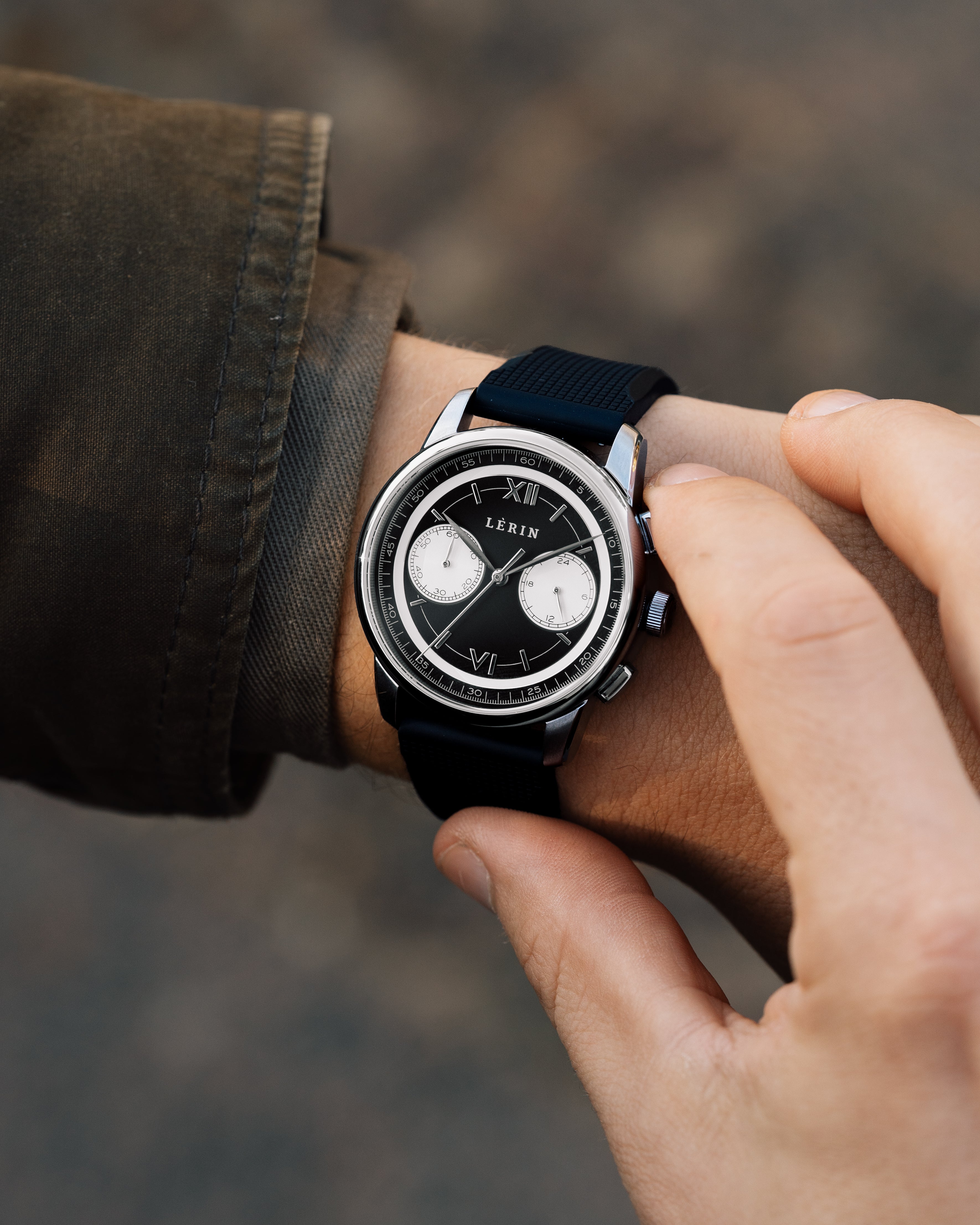 Hybrid Chronograph Limited Edition - Obsidian Black – LÈRIN Watches