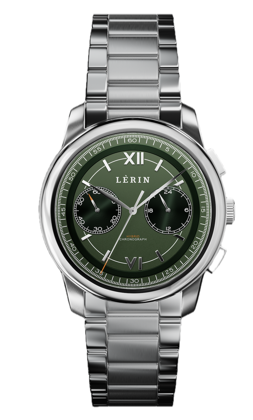 Hybrid Chronograph - Pine Green Steel