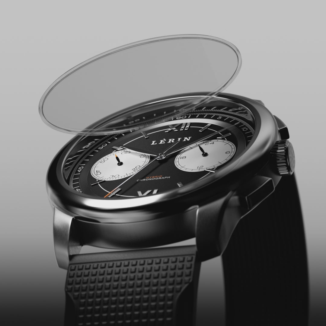 Hybrid Chronograph Limited Edition - Obsidian Black – LÈRIN Watches